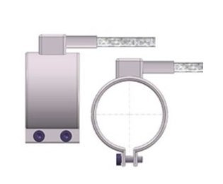 Rezistenta electrica duza injectie DHB 20 MS manta alama, izolatie mica, racord tangential A0