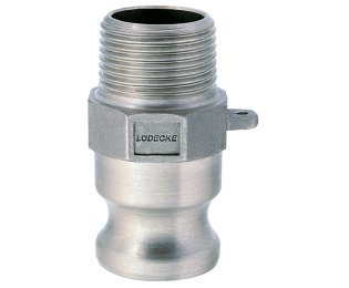 Racord tata cu filet exterior cupla rapida KAMLOK DIN EN 14 420-7 din INOX 1.4401