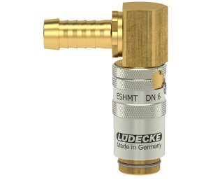 Cupla rapida racire matrita racord 90° furtun TempSecure Seria ESHMT DN6 din ALAMA MS 58