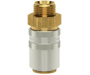 Cuple rapide racire matrite racord drept filet exterior Seria ESH DN9 din ALAMA MS 58