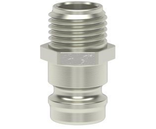 Racord filet imperial exterior racire matrita Seria ESH si ESHT DN9 din ALAMA MS 58 nichelat