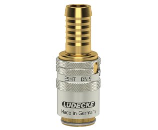 Cupla rapida racire matrite racord drept furtun TempSecure Seria ESHT din alama MS 58