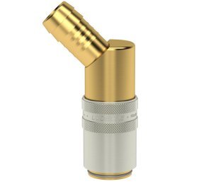 Cuple rapide racire matrite racord 45° furtun Seria ESHG DN13 din ALAMA MS 58