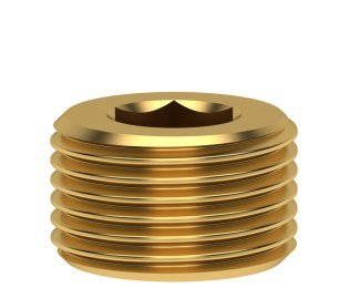 Surub de inchidere cu filet exterior cilindric