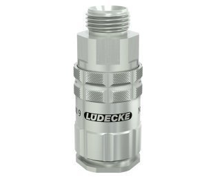 Cupla rapida fara scurgere LiquiSafe Seria ESCBN DN9 din alama MS 58 nichelata