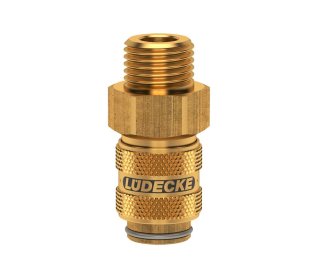 Cupla rapida MINI DN5 fara scurgere din alama MS 58