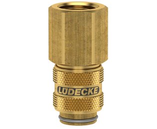 Cupla rapida fara scurgere cu filet interior Seria ESMLA-I din alama MS 58