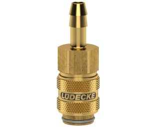 Cupla rapida fara scurgere cu racord furtun Seria ESMLA-T din alama MS 58