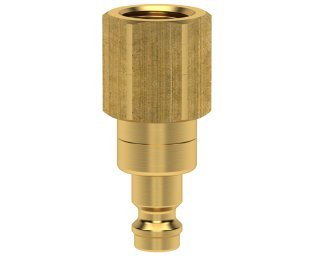 Niplu cupla rapida fara scurgere cu filet interior Seria ESM-NAAB din alama MS 58