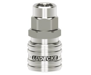 Cupla rapida Seria ESE DN 7.2 cu piulita de strangere din INOX 1.4305