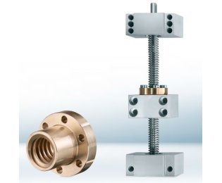 Surub si piulita trapezoidala