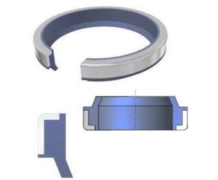Raclor pentru ghidaj cilindric cu inel din otel wayWIPERS type SCW A