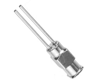 Ac dozare INOX cu 2 capilare racord Luer-Lock