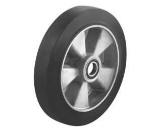 Roata cauciuc elastic, portanta WLL=120-650kg, D=80-300mm