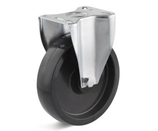 Roata poliamida, seria LIGHT, carcasa fixa, WLL=40-60kg, D=50-100mm