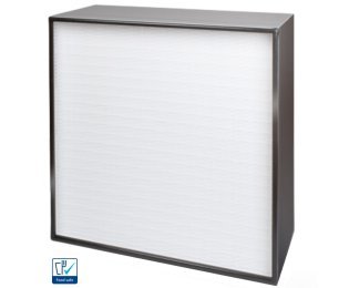 Filtru viledon HEPA rama Alu PU H=292mm clasa H13