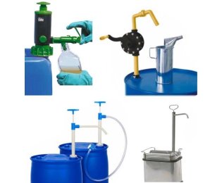 Pompa butoi pentru produse chimice