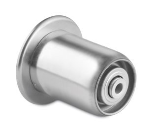 Rola cu guler din otel zincat pentru sina de rulare