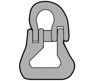 Element de legatura KE sistem de ridicare cu chingi