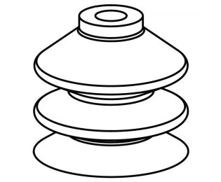 Ventuza burduf 2½ Prime VAC