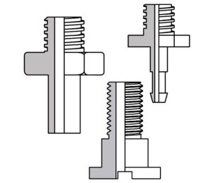 Racord  ventuza cu filet metric exterior