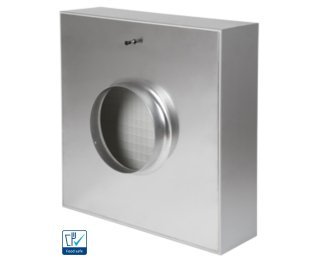 Filtru viledon HEPA clasa H14 cu hota aluminiu