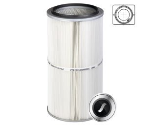 Cartus filtrant pentru praf viledon LP Eco montare cu flansa