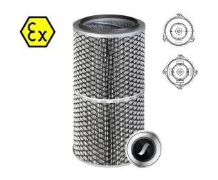 Cartus filtrant pentru praf ATEX viledon LP Eco AX montare Twist&Fix cu carlige