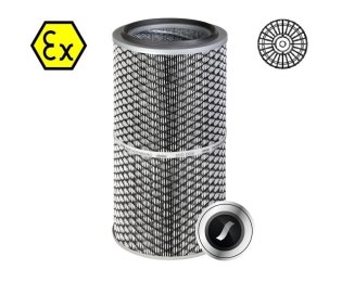Cartus filtrant pentru praf ATEX viledon LP Eco AX montare Snap&Fix