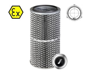 Cartus filtrant pentru praf ATEX viledon LP Eco AX montare cu carlige