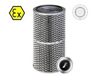 Cartus filtrant pentru praf ATEX viledon LP Eco AX montare tip baioneta