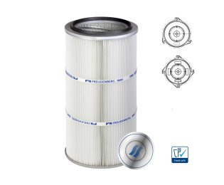 Cartus filtrant pentru praf viledon LP Pro montare Twist&Fix cu carlige