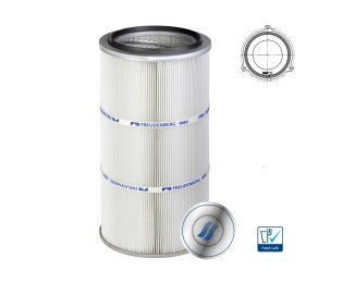 Cartus filtrant pentru praf viledon LP Pro montare cu carlige