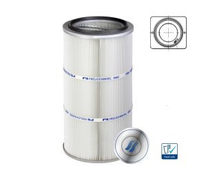 Cartus filtrant pentru praf viledon LP Pro montare cu flansa