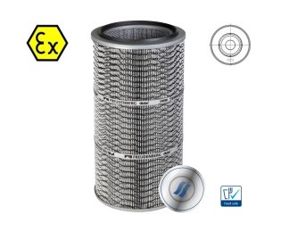Cartus filtrant pentru praf ATEX viledon LP Pro AX montare Twist&Fix