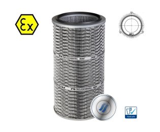 Cartus filtrant pentru praf ATEX viledon LP Pro AX montare cu carlige