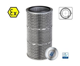 Cartus filtrant pentru praf ATEX viledon LP Pro AX montare cu flansa