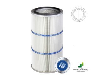 Cartus filtrant pentru praf viledon LP Complete montare DIN deschis