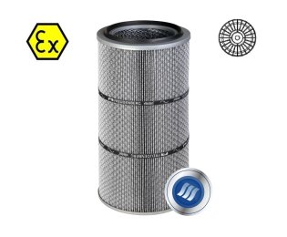 Cartus filtrant pentru praf ATEX viledon LP Complete AX montare Snap&Fix