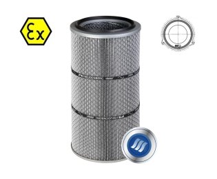 Cartus filtrant pentru praf ATEX viledon LP Complete AX montare cu carlige