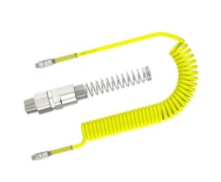 Furtun spiralat MODY cu racorduri rotative DVS