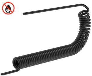 Furtun antifoc spiralat