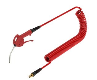 Furtun spiralat MODY rosu cu pistol curatare APK