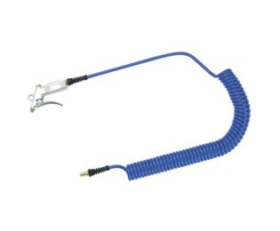 Furtun spiralat MODY albastru cu pistol curatare APN