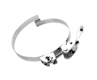 Colier cu clema fixare rapida din INOX 1.4301 pentru furtun Carflex si Master-PUR STEP