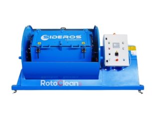 Masina devaburare piese taiate cu autogen ROTOCLEAN OXI