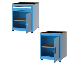 Dulap metalic cu sertare si raft H=700mm