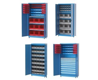 Dulap metalic cu cutii depozitare H=2000mm