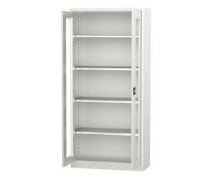 Dulap metalic usi plexiglas pentru birou