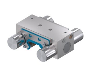 Frana pneumatica ghidaj liniar Seria MBPS